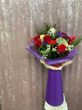 Florist Inspired Tumbler vase bouquet