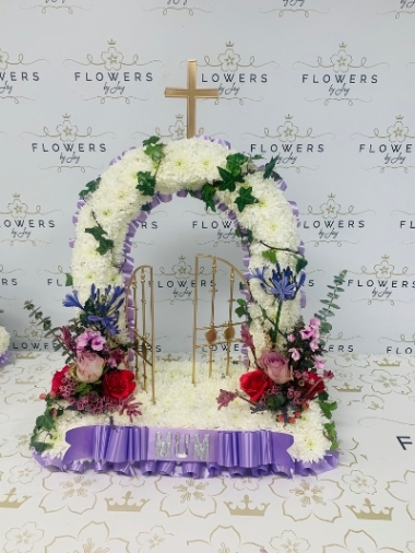 SG53 JCB - Funeral Flowers London