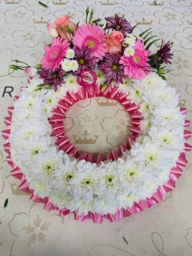 Pinks Wreath