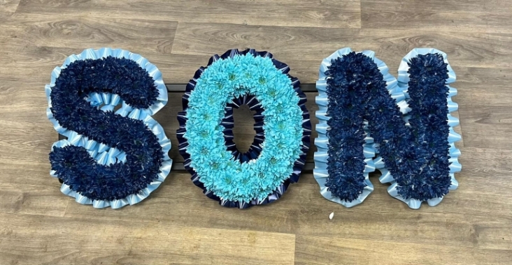 SON THEMED COLOUR LETTERS